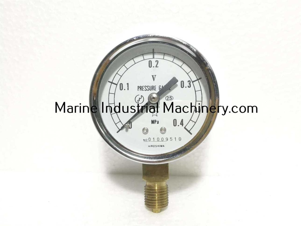 Daito Keiki AT 1/4 60 Pressure Gauge (0-0.4MPa)