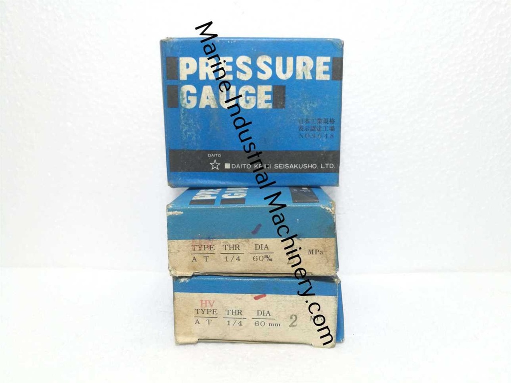 Daito Keiki AT 1/4 60 Pressure Gauge (0-2MPa)