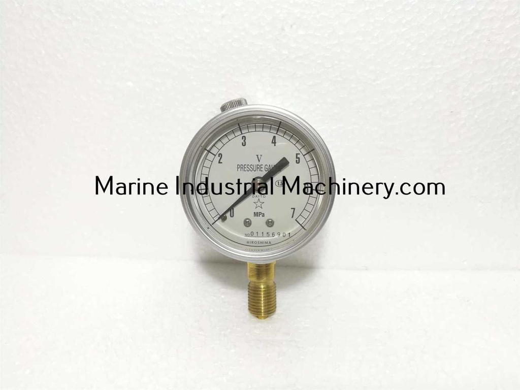Daito Keiki AU 14 60 Pressure Gauge (0-7MPa)