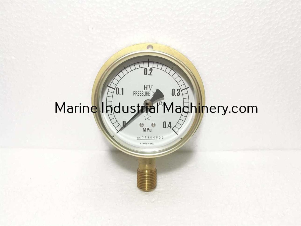 Daito Keiki BU3/8 75 Pressure Gauge (0-0.4MPa)
