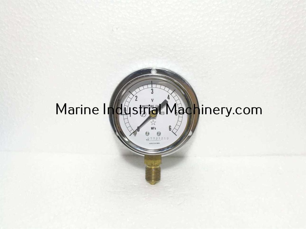 Daito Keiki BVT 1/4 60 Pressure Gauge (0-6MPa)