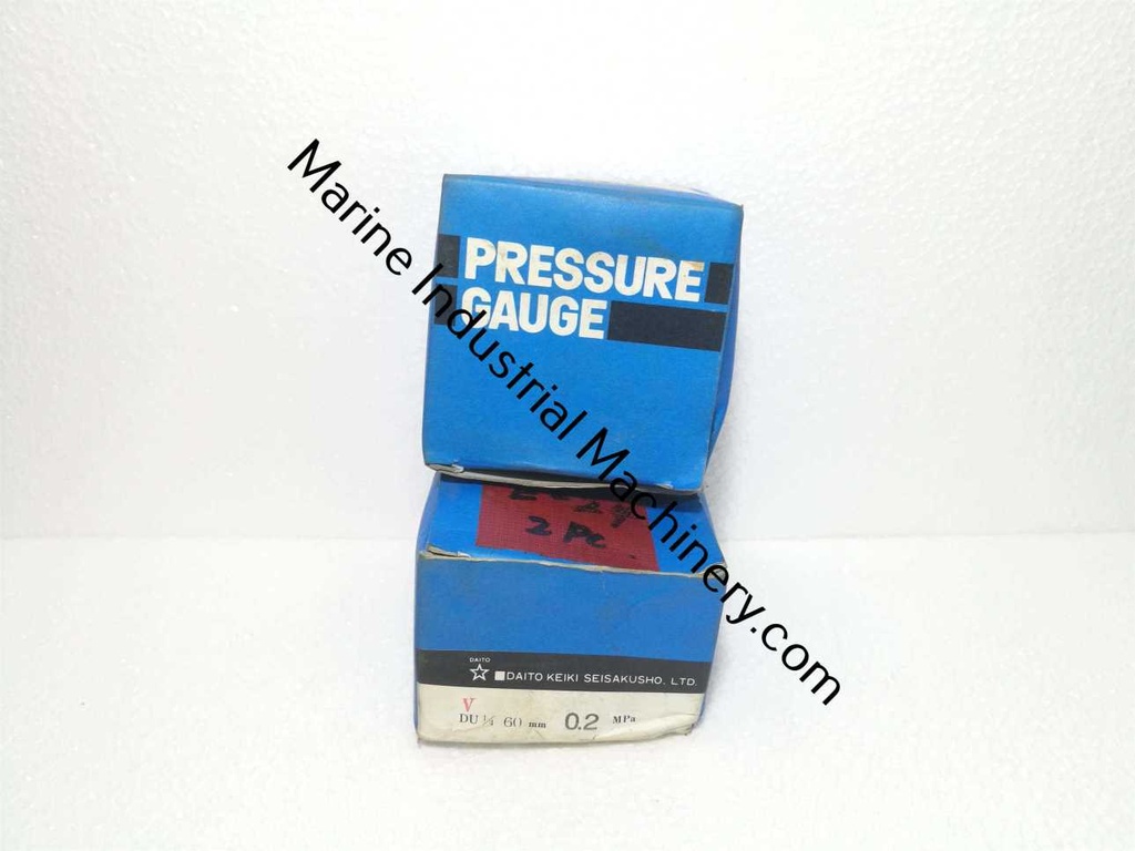Daito Keiki DU 12 60 Pressure Gauge (0-0.2MPa)