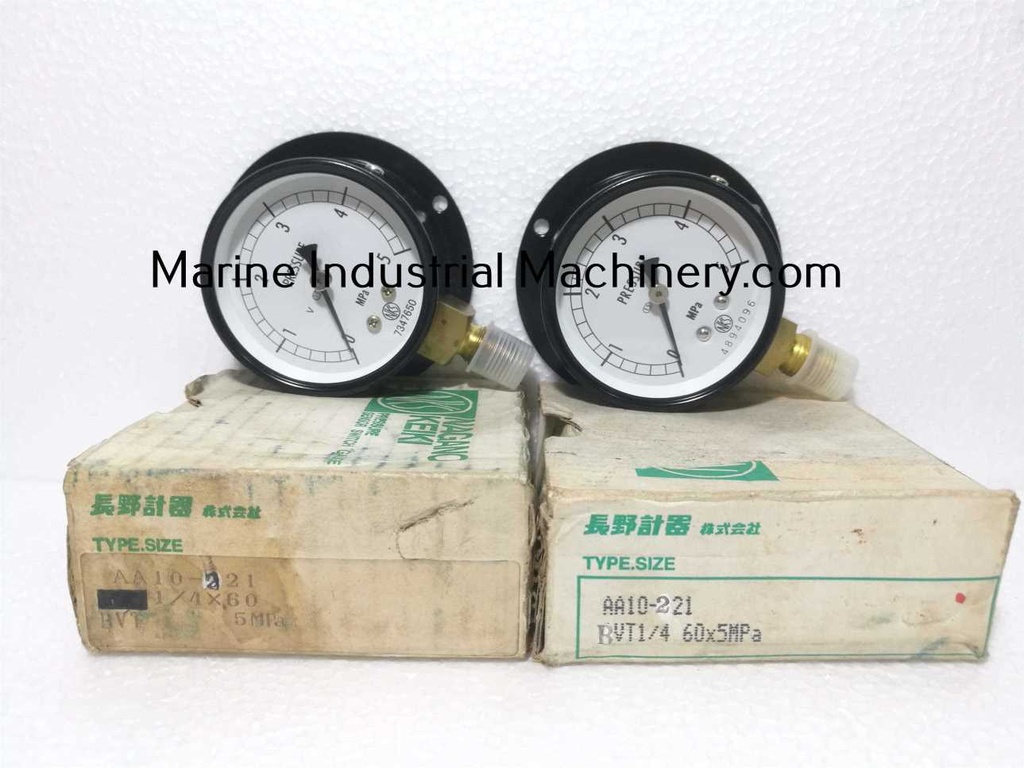 Nagano Keiki AA10-221 Pressure Sensor Switch Gauge (0-5MPa)