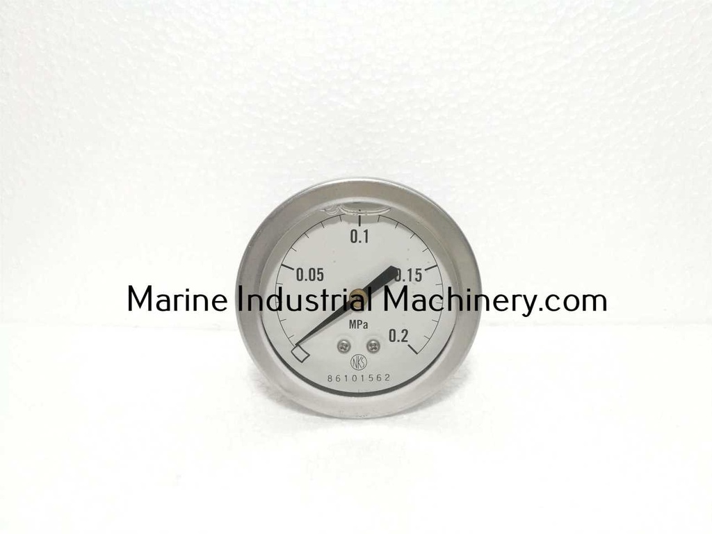 Nagano Keiki GV55-623 Pressure Gauge (0-0.2MPa)