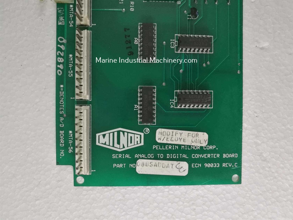 Pellerin Milnor 08BSADDAT Serial Analog To Digital Converter Board