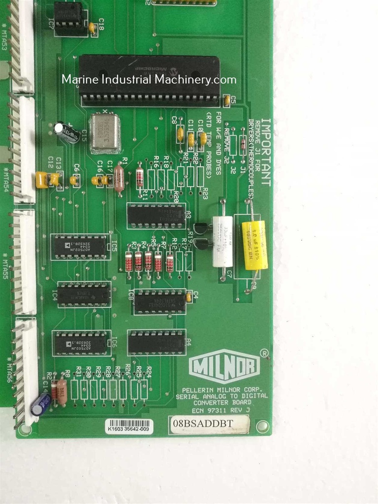 Pellerin Milnor 08BSADDBT Serial Analog To Digital Converter Board