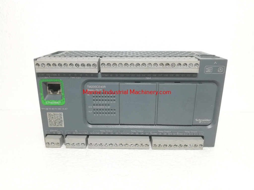 Schneider Elecric Modicon TM200CE40R CPU Unit