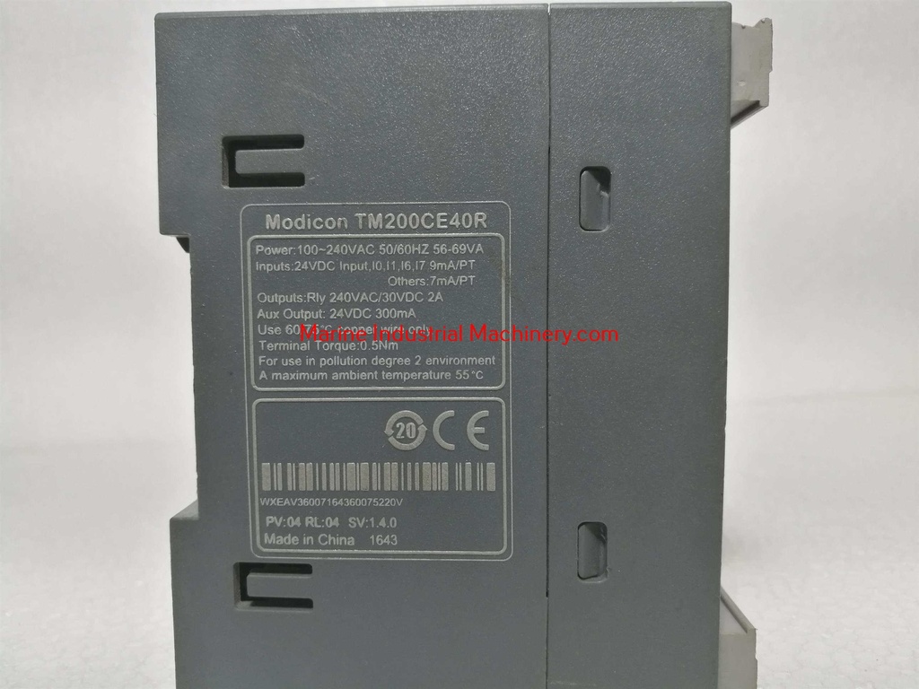 Schneider Elecric Modicon TM200CE40R CPU Unit