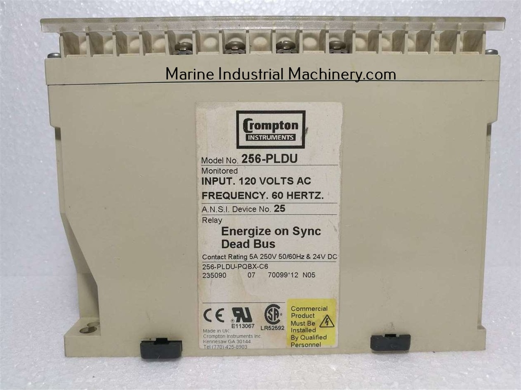 Crompton 256-PLDU Protector Trip Relay
