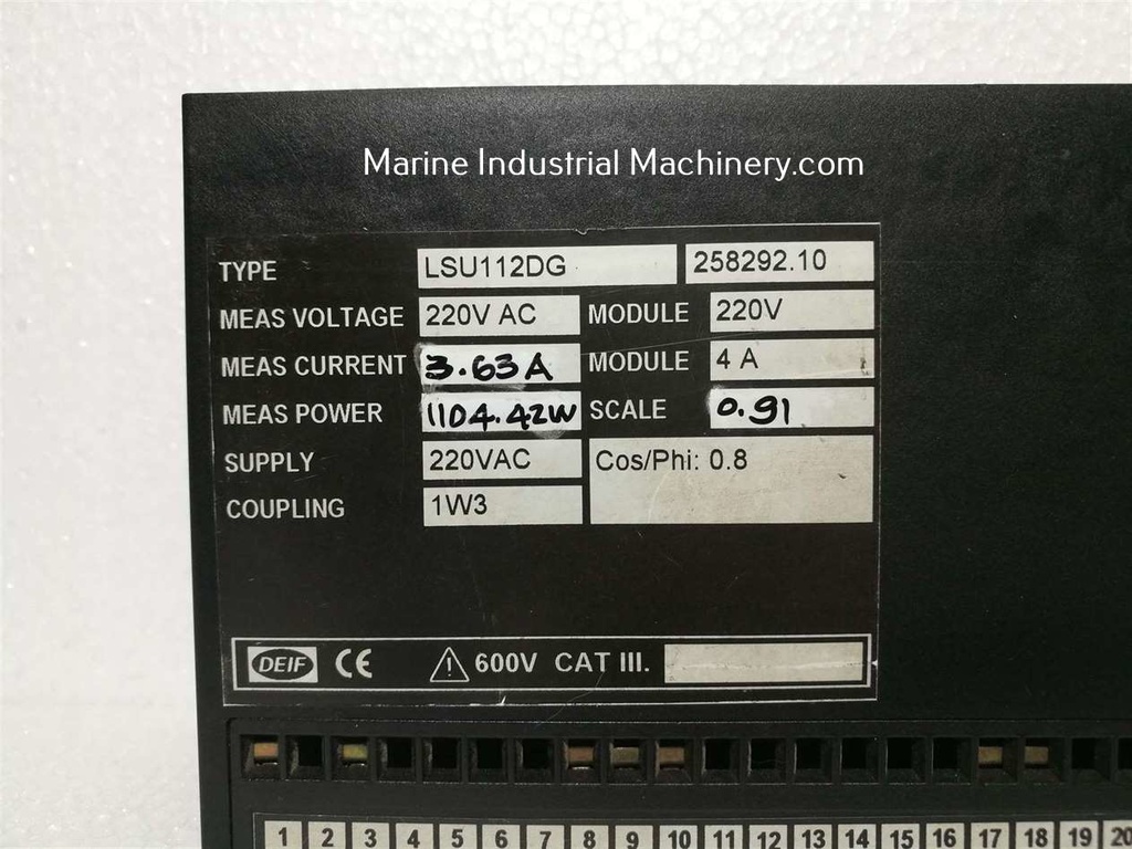Deif LSU-112DG Load Sharing Unit