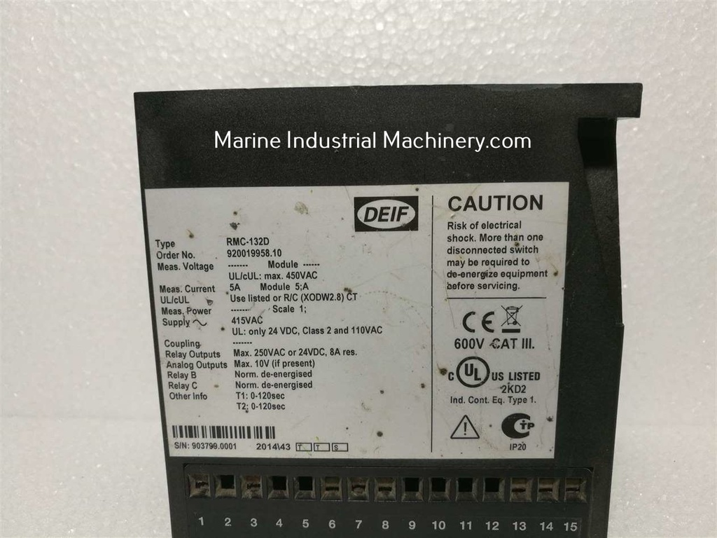 Deif RMC-132D Current And Short Circuit Relay