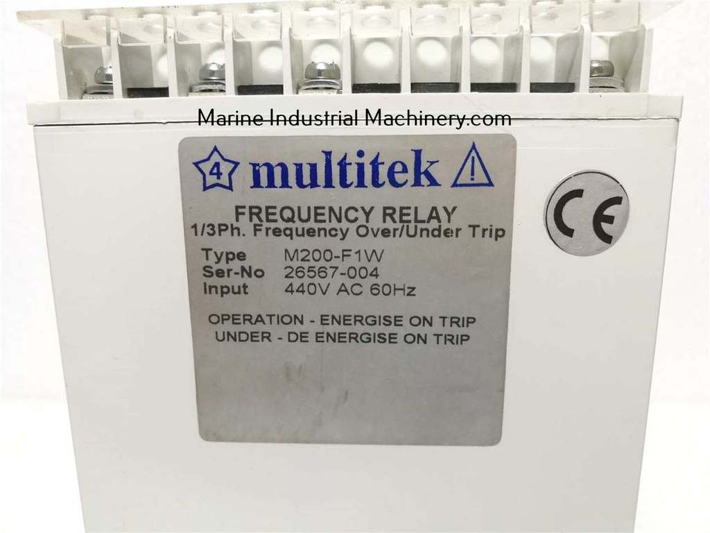 Multitek M200-F1W Frequency Relay