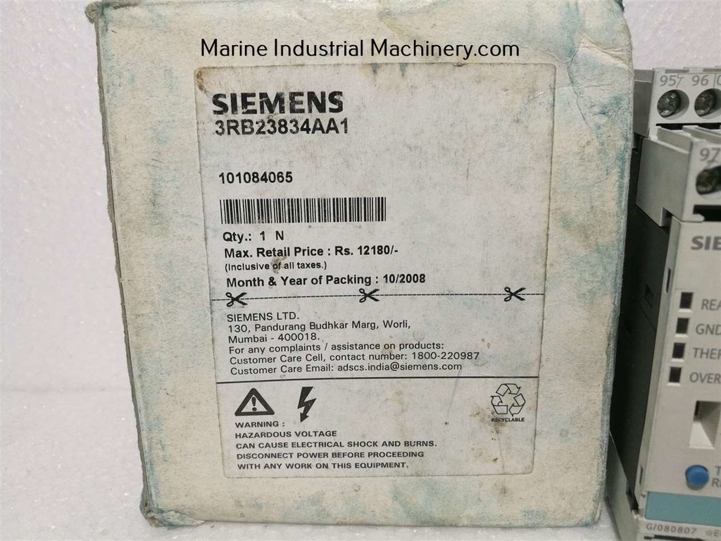 Siemens 3RB2383-4AA1 Evaluation Control Unit