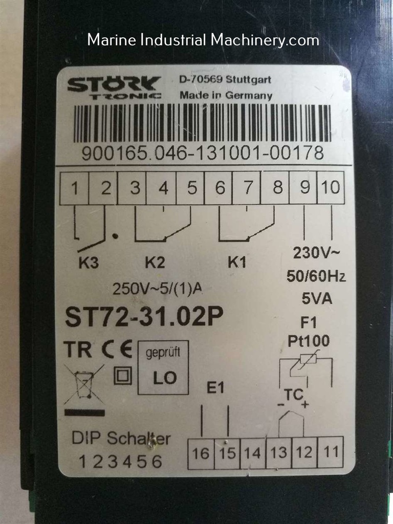 Stork Tronic ST72-31.02P Temprature Controller