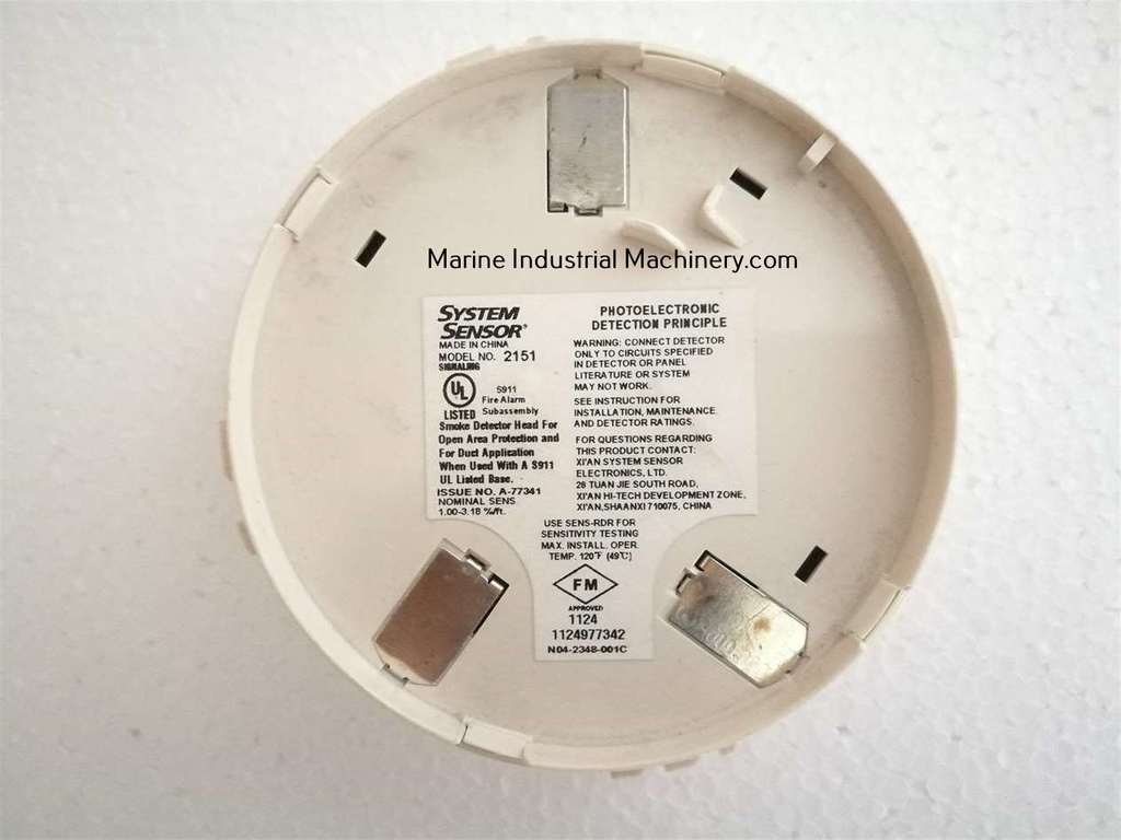 System Sensor 2151 Photoelectronic Smoke Detector System Sensor