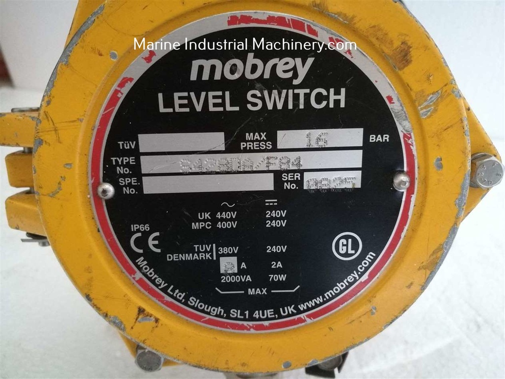 Mobrey S4280AF84 Level Switch