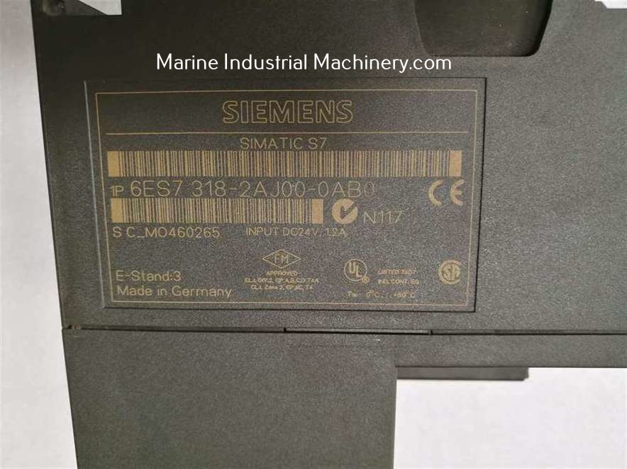 Siemens Simatic S7 6ES7 318-2AJ00-0AB0 CPU Module