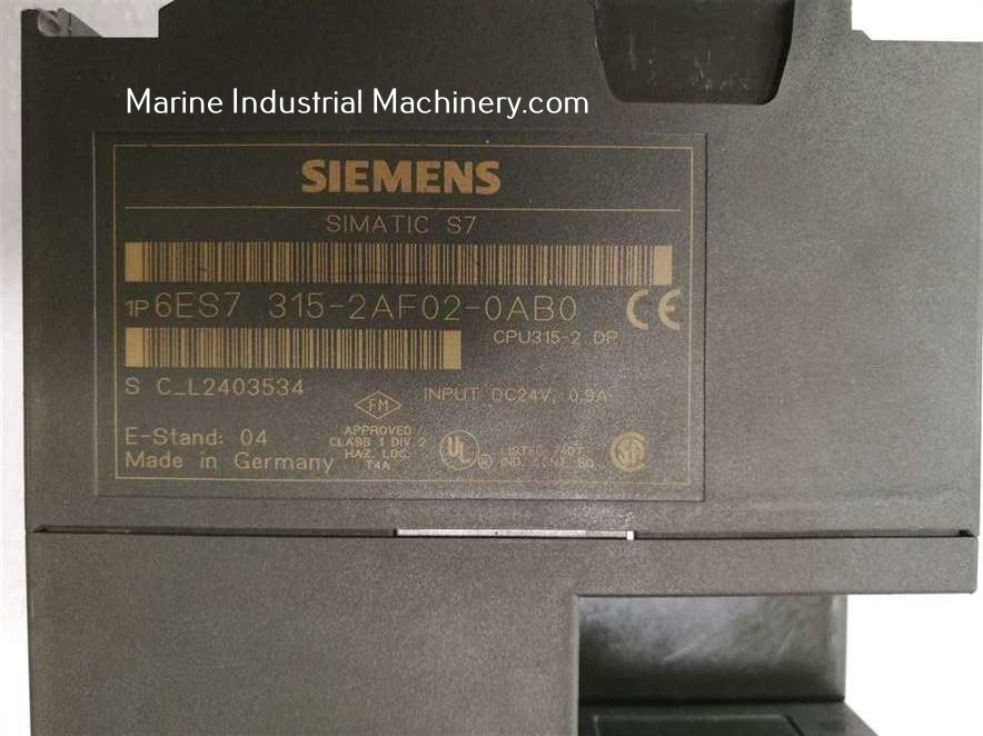 Siemens Simatic S7-300 6ES7 315-2AF02-0AB0 PLC Module