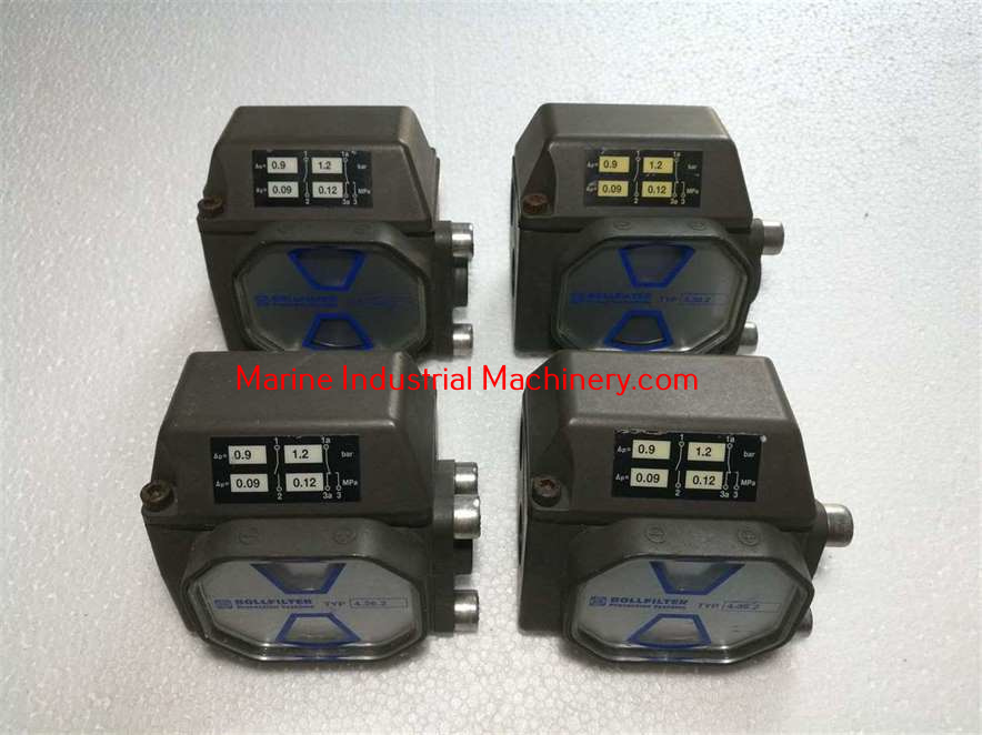 Boll Filter 4.36.2 Differential Pressure Indicator 0.9-1.2 bar