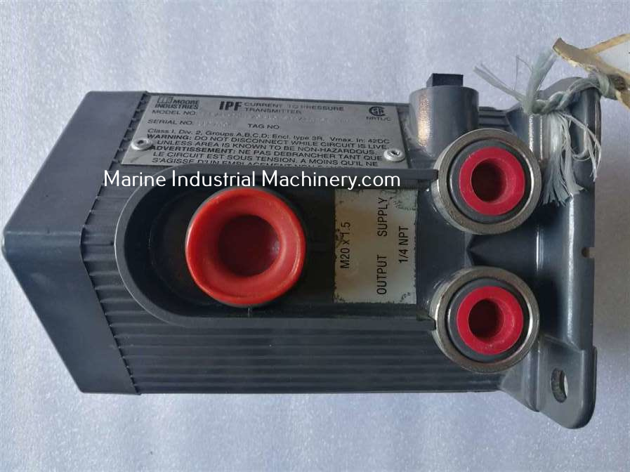 Moore Industries IPF/4-20MA/3-15PSIG/20PSI WPM Current to Pressure Transmitter