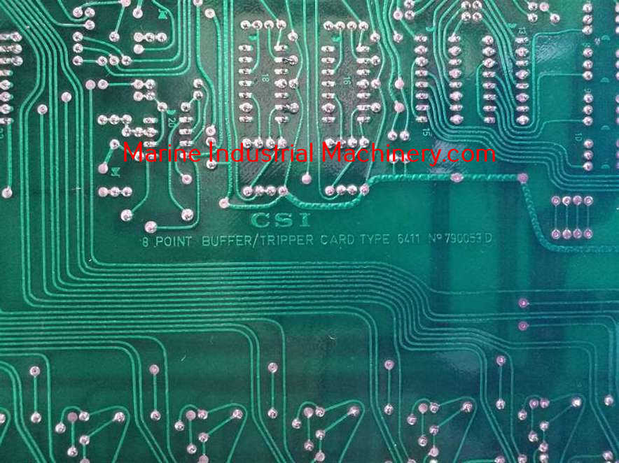 C.S.I 6411 8 Point Buffer-Tripper Card