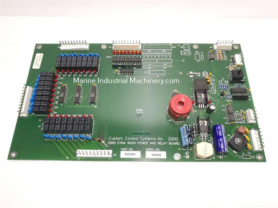 Custom Control K03000 Edro Dyna wash power and relay board