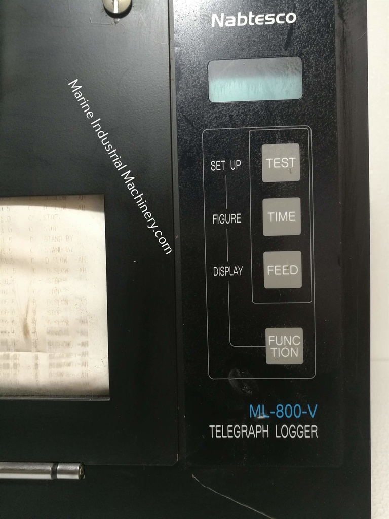Nabtesco ML-800-V Telegraph Logger
