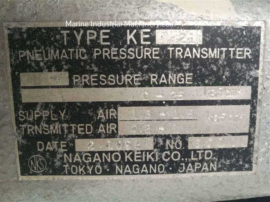 Nagano Keiki KE 21 Pneumatic Pressure Transmitter