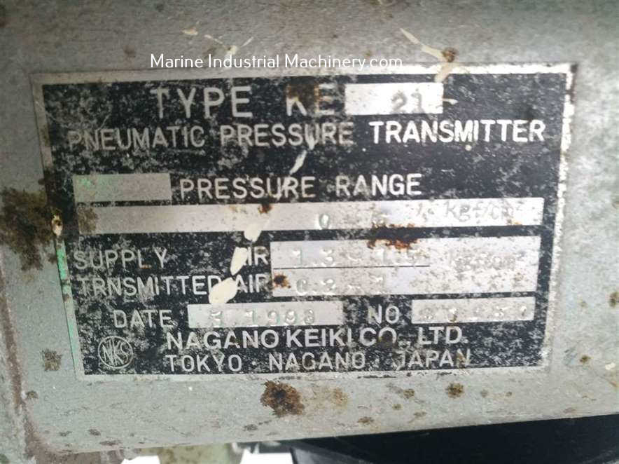 Nagano Keiki KE21 Pneumatic Pressure Transmitter (0-0.6 MPa)