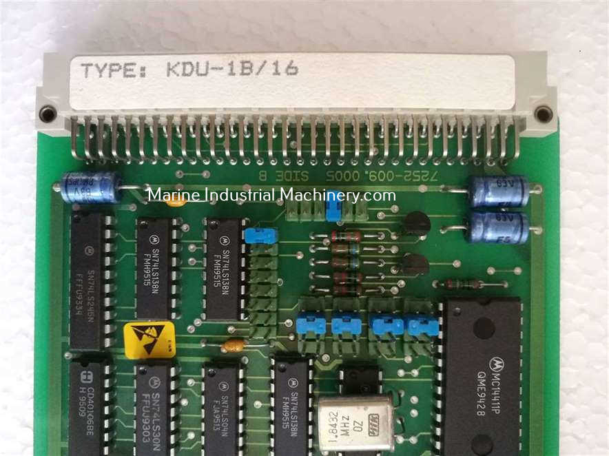 Kongsberg Autronica KDU-1B/16 Communication unit MSB circuit Board