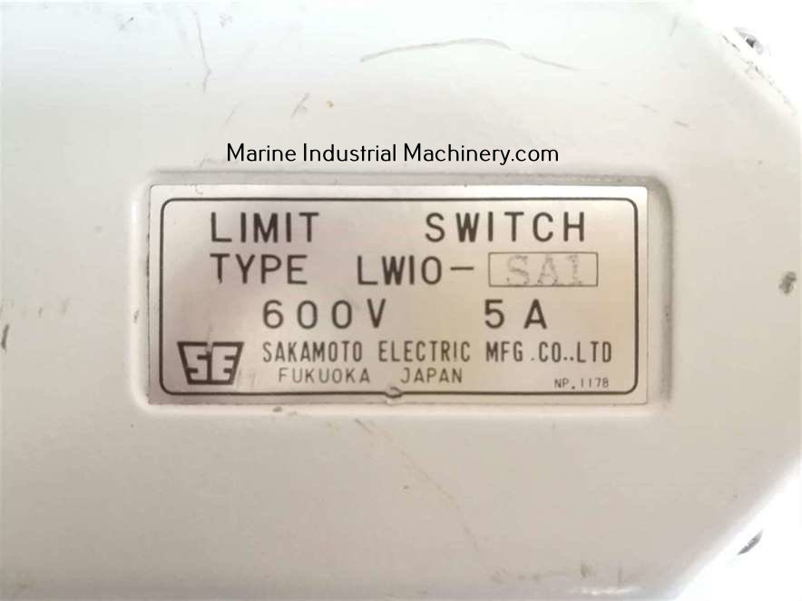 Sakamoto LWIO-SA1 Limit Switch