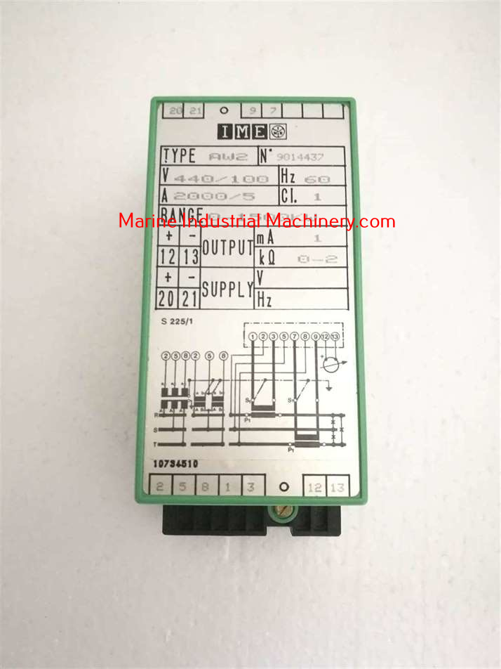 IME AW2 Relay Alarm and Analog Ammeter