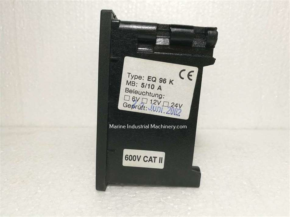WEIGEL EQ96K 40-5A Analogue rack-mount Meter