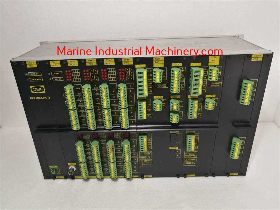 Deif Delomatic-3 DGU 1 Generator Control Panel