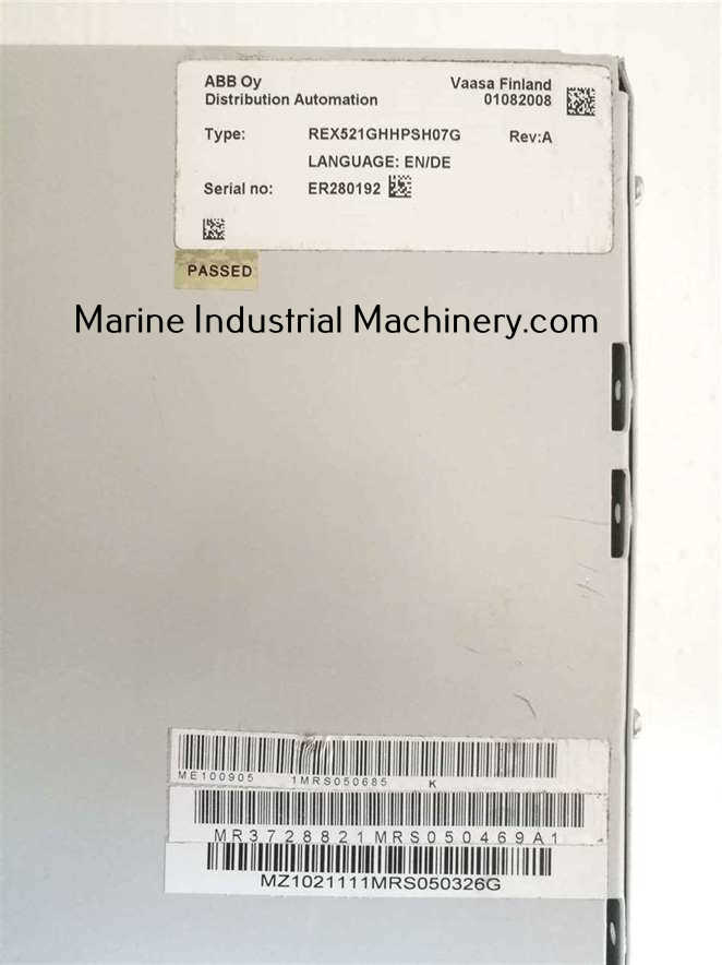ABB REX521GHHPSH07G Motor Protection Relay