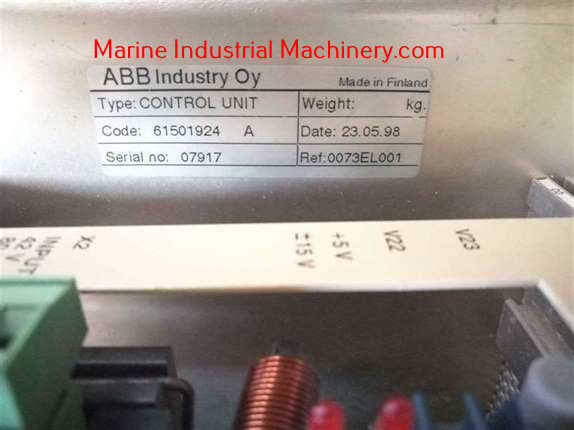 ABB SADC 500 CPU Control Unit