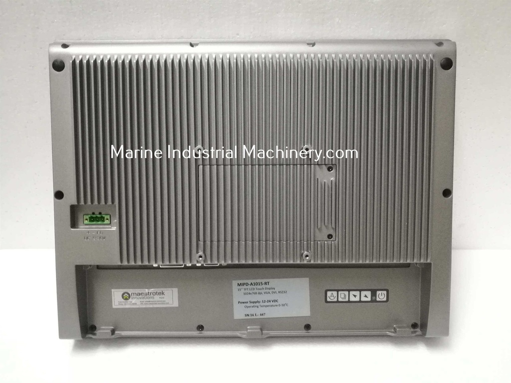Maestrotek MIPD-A1015-RT 15" TFT LCD Touch Display