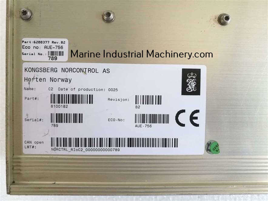 Kongsberg C2 8100182 Digital Input/Output Module