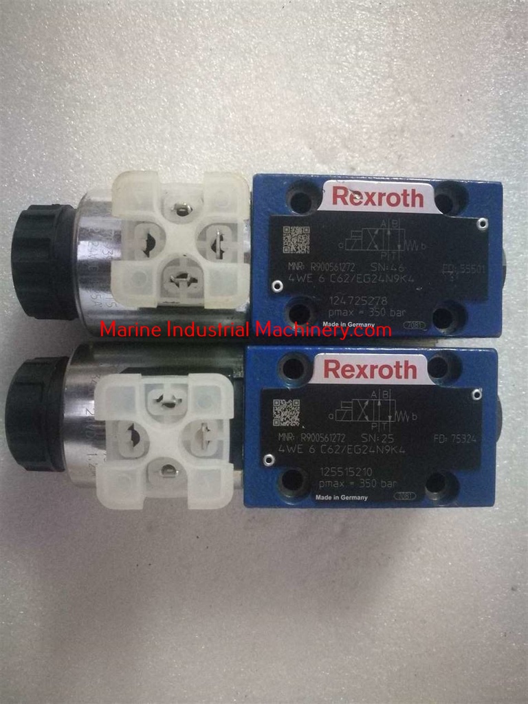 Rexroth 4WE 6 C62/EG24N9K4 Directional Solenoid Hydraulic Valve