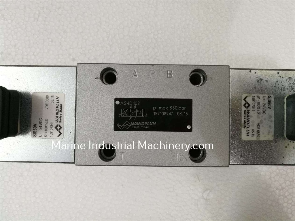WANDFLUH AS4D102 Control Valve Pressure