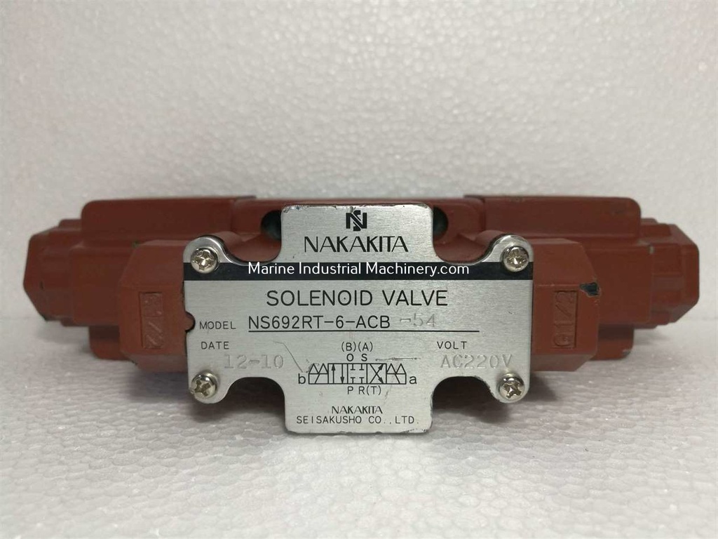 Nakakita Seisakusho NS692RT-6-ACB-54 Solenoid Valve