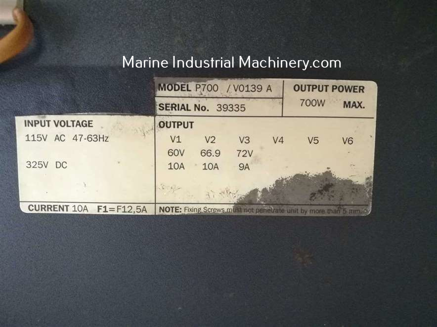 Industronic 10 GR 04 309-100-900 Power Supply
