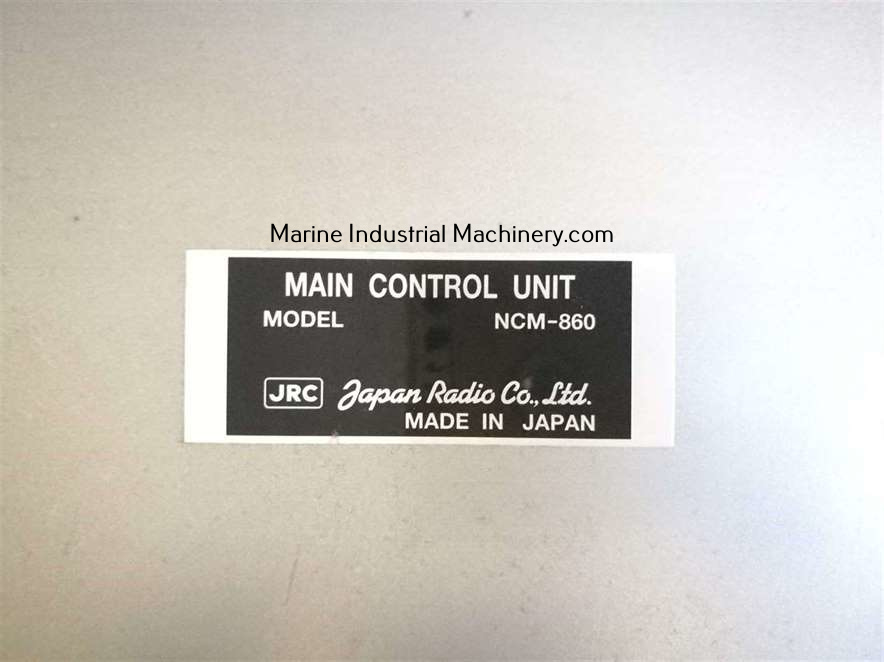 JRC NCM-860 Main control unit