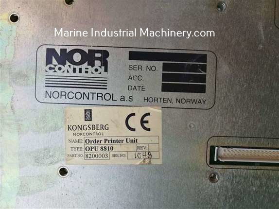 Kongsberg Norcontrol OPU 8810 Order Printer Unit