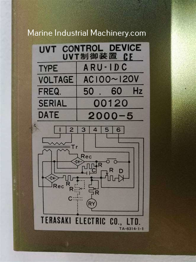 Terasaki ARU-1DC UVT Control device