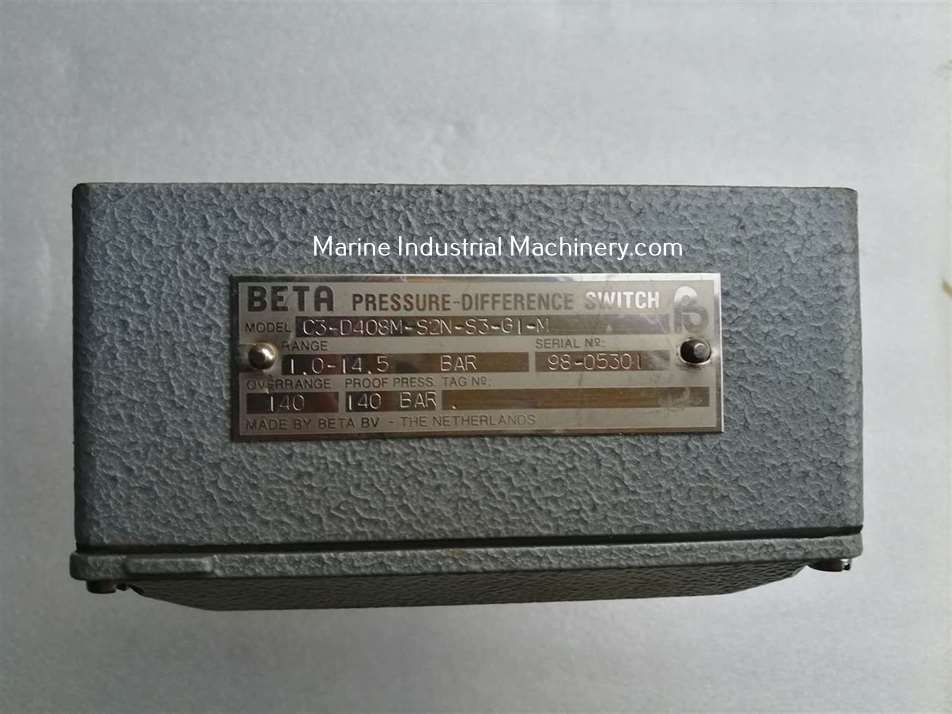 Beta C3-D408M-S2N-S3-G1-M Pressure and Temperature Switch