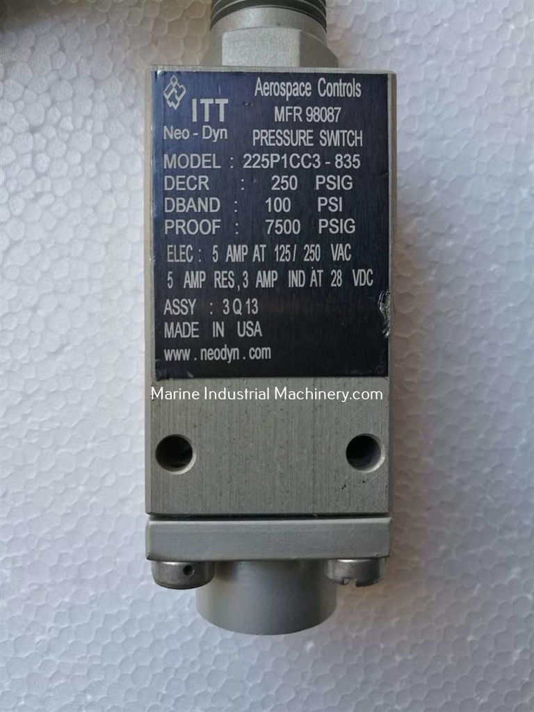 ITT Neo-Dyn 25P1CC3-835 Pressure Switch