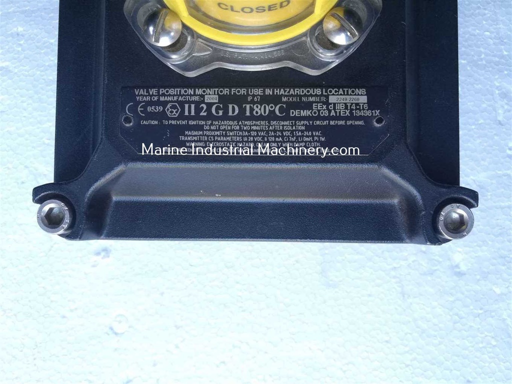 Westlock Beacon 2249 2269 Valve Position Monitor
