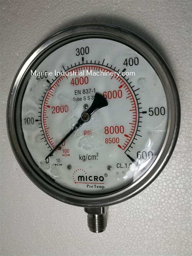 Micro EN 837-1 Pressure Gauge