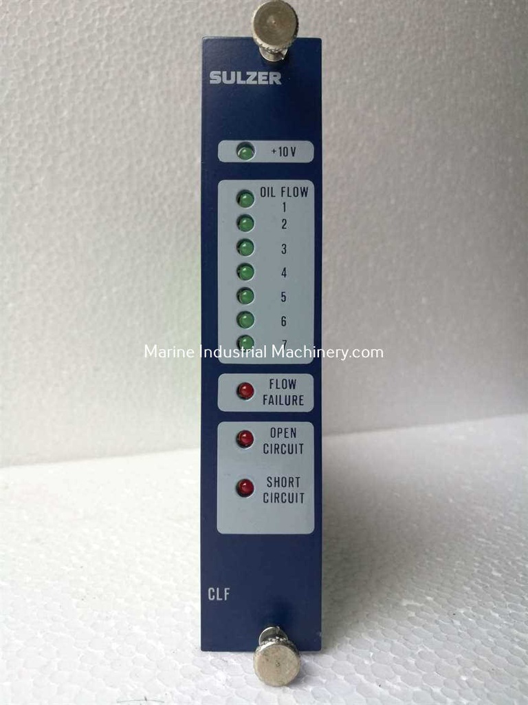 Sulzer 112.046.018.200 Cylinder Lub Oil Flow Monitor